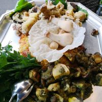Mushroom platter at Die Weinstube Nachhaltig Geniessen in Zeltingen