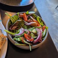 Side salad at Proove Pizza - OSQ in Sheffield