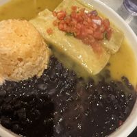 Spaghetti squash enchiladas   at Whiptail Grill in Springdale