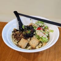 Vegan Minced Meat Olive Dry Pan Mee at So Sweet Dessert - 甜甜屋 in Central Singapore