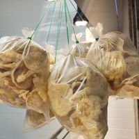 Vegan crackers at Happy Hawkers Vegetarian - Maybe closed in East Singapore