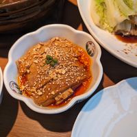 Tofu chicken style at Qing Chun By Perma in Shanghai
