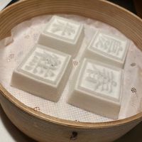 ‘Rice’ cubes with bean pastee  at Qing Chun By Perma in Shanghai