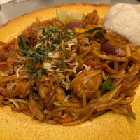 Pad Thai… with vegan bites and stale crackers   at Banana Tree in Bath