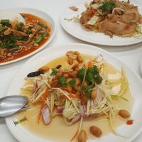 The red curry tofu was bomb! at Kran Boom Modern Thai in Bangkok