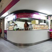 This is the restaurant at Kran Boom Modern Thai in Bangkok