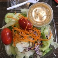 House Salad with Ginger Dressing at AOMI Sushi & Hibachi at AOMI Sushi & Hibachi in Wilson