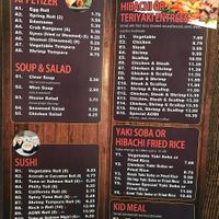 AOMI Sushi & Hibachi menu pg. 2 at AOMI Sushi & Hibachi in Wilson