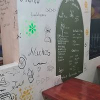 Menu at La Cueva De Los Cuates in Puerto Ayora