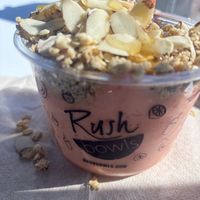 Aloha bowl (with honey)  at Rush Bowls in Colorado Springs