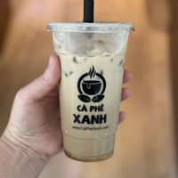 Brown sugar boba tea  at Bánh Mì Xanh in Ho Chi Minh City