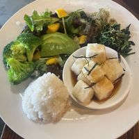 Vegan bento 1/2  at Iki Japanese Restaurant in Vancouver