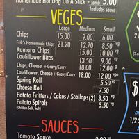   at Erik's Fish & Chips in Queenstown