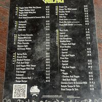 Menu  at Kedai Mini Resto Rice Field in Pangandaran
