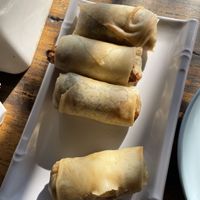 Spring rolls  at Kedai Mini Resto Rice Field in Pangandaran
