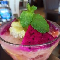 Sop buah TANPA susu at Supernova Biak, Restoran n Karaoke in 