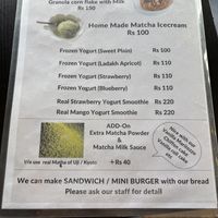   at Haha Japanese Bakery and Cafe in Leh