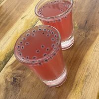 Hibiskus drink  at No Oil No Boil Restaurant - அடுப்பில்லா எண்ணெயில்லா உணவகம் in Chennai