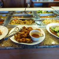 Best Asian fusion buffet in town! at Pepper Tree Veggie Cuisine in Houston