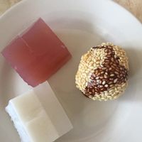 Dessert! at Pepper Tree Veggie Cuisine in Houston