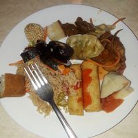 Yum at Pepper Tree Veggie Cuisine in Houston