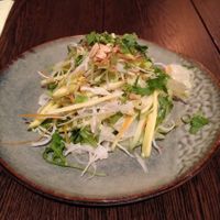 mango salad at Thana Asia Restaurant in Luebeck