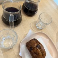 Chocolate banana mini loaf  at Hey Happy in Victoria