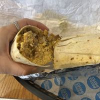 Breakfast burrito is yummy!   at Mora Mora Colima   in Mexico City