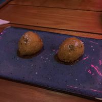 Coxinha, a mais crocante at Pixirica Gastrolounge in Sao Paulo