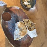 Vegan breakfast burrito  at Great Full Gardens Cafe & Eatery in Reno