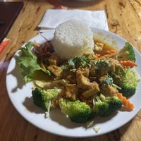 Garlic tofu  at Thai Zapp Restaurant and Bar in Charleston