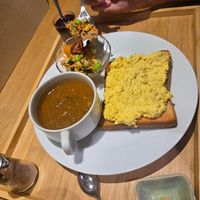 Egg Sandwich Set at The Kind  in Kyoto