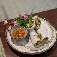 Vegan Ha Noi Fresh Rolls  at Madame Yen - Maybe closed in Hanoi