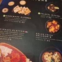 Menu at Kalua - Cocktails & Tapas Bar in Paphos