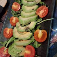 Sliced avocado at Kalua - Cocktails & Tapas Bar in Paphos
