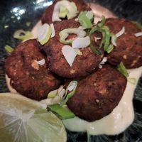 Falafel at Kalua - Cocktails & Tapas Bar in Paphos