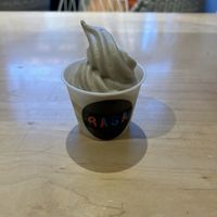 Masala Chai soft serve  at RASA in Arlington