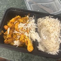 aloo gobhi plate  at RASA in Arlington