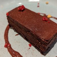 Tarta sacher at Ramen Kagura - Zaragoza in Zaragoza