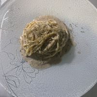 spaghetti nocciole e tartufo  at Cappero Bistrot in Modica