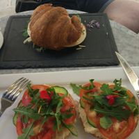 Bagels and croissant at Bagel in Mallorca