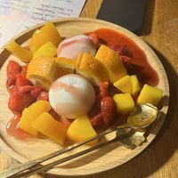 Mochi-Eis  at MẸ OI - Restaurant & Bar in Jena