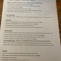 Sunday menu at The Pelham Arms  in Lewes