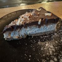 Vegan cheesecake  at Kemuri in Reykjavik