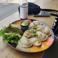 Dumplings of the day at Kemuri in Reykjavik