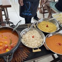 Moqueca de banana  at Janga Praia in Maceio