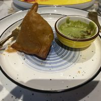 Vegan samosa  at Atithi Indian Restaurant Eindhoven in Eindhoven