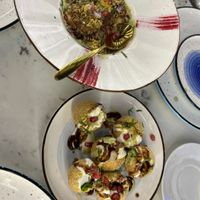Aloo Tikki chat and dahi papadi chaat  at Atithi Indian Restaurant Eindhoven in Eindhoven