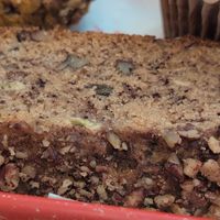 Vegan banana but bread at The Kookaburra - Downtown in St Augustine