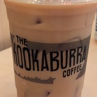 Chai latte with oat milk (iced) at The Kookaburra - Downtown in St Augustine